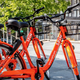 Spin is one of five dockless bikeshare services operating in D.C. Photo: Spin